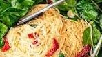 James C Delmage | Spinach sun dried tomato pasta bursts ...