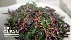 Kale, Red Cabbage and Carrots Slaw - Eat Clean with Shira ...