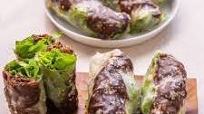 Korean Beef BBQ Spring Roll