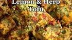 Lemon & Coriander Tofu Skewers Recipe
