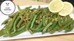 Lemon Garlic Green Beans - Side Dish - Easy Fast and Tasty