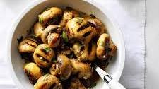 Lemon Garlic Mushrooms