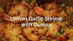 Lemon Garlic Shrimp & Quinoa