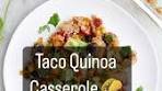 Lizzie Streit, MS, RDN, LD | Taco Quinoa Casserole 🌮 this is ...