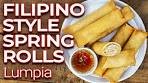 Lumpia - Filipino Style Spring Rolls | 30 Min Spring Rolls