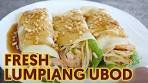 Lumpiang Ubod (Filipino Spring Roll)