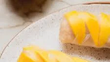 Mango Sticky Rice Rolls {Thai Inspired}