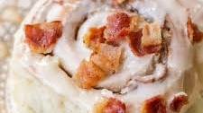 Maple Bacon Cinnamon Roll Recipe