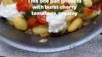 Marlena Kur | This one pan gnocchi with burst tomatoes ...