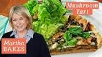 Martha Stewart's Mushroom-Gruyere Tart with Tahini | Martha ...