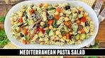 Mediterranean Pasta Salad | Packed with GOODNESS & Easy ...