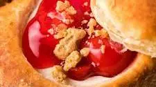 Mini Cherry Cream Cheese Puff Pastries
