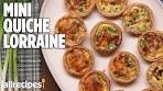 Mini Quiche Lorraine Recipe | How to Make Quiche Tarts ...