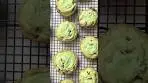 Mint Chocolate Chip Cookies