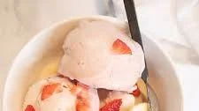 Ninja Creami Strawberry Banana Protein Ice Cream