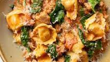 One Pan Tortellini with Sausage