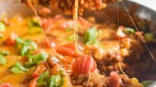 One Pot Mexican Beef & Rice