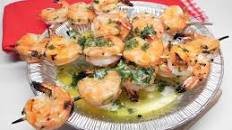 Our Backyard Grilled Garlic-Butter Shrimp