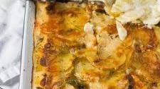 Parmesan Garlic Potatoes Au Gratin (Scalloped Potatoes)