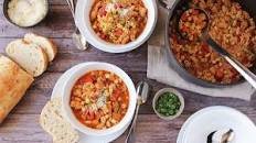 Pasta E Fagioli (Italian soup) with Italian Sausage