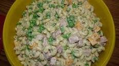Pasta Salad - Peas, Ham and Cheese