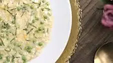 Pea and Mint Risotto