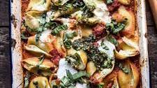 Pesto Cheese Stuffed Shells