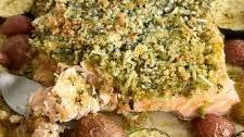 Pesto Crusted Salmon