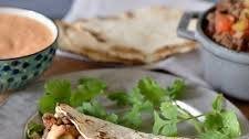 Picadillo Tacos with Creamy Chipotle Sauce