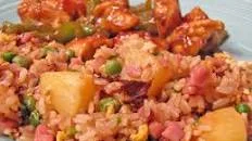 Pineapple Fried Rice With Ham