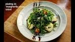 Plating 21 - 'Margherita pizza' salad