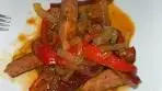 Polish Sausage with Onions & Pepper