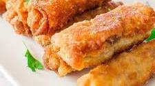 Pork and Mushroom Spring Rolls