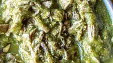 Pork Chile Verde Filling For Tamales