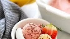 Protein Strawberry Banana Nice Cream Recipe