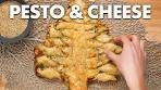 Puff Pastry Pesto and Cheese Christmas Tree Recipe!