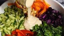 Rainbow Cabbage Salad Recipe