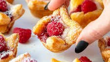 Raspberry Cream Cheese Bites