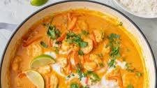 Red Shrimp Coconut Curry