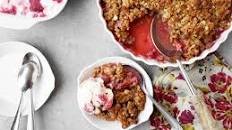 Rhubarb Crisp
