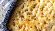 Roasted Garlic Sourdough Focaccia Bread