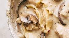 Roasted Garlic White Chicken Lasagna Soup