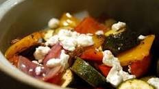Roasted Vegetables and Feta