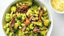 Roasted Veggie Pesto Pasta