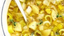 Rustic Potato Leek Soup