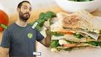 Satisfying Spinach Tomato Quesadillas | Hurry The Food Up