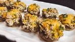 Sausage and Cheese STUFFED MUSHROOMS APPETIZERS ...