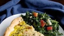 Sausage and Kale Quiche
