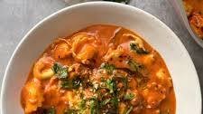 Sausage and Tortellini Soup