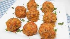 Sausage Balls with Flour
